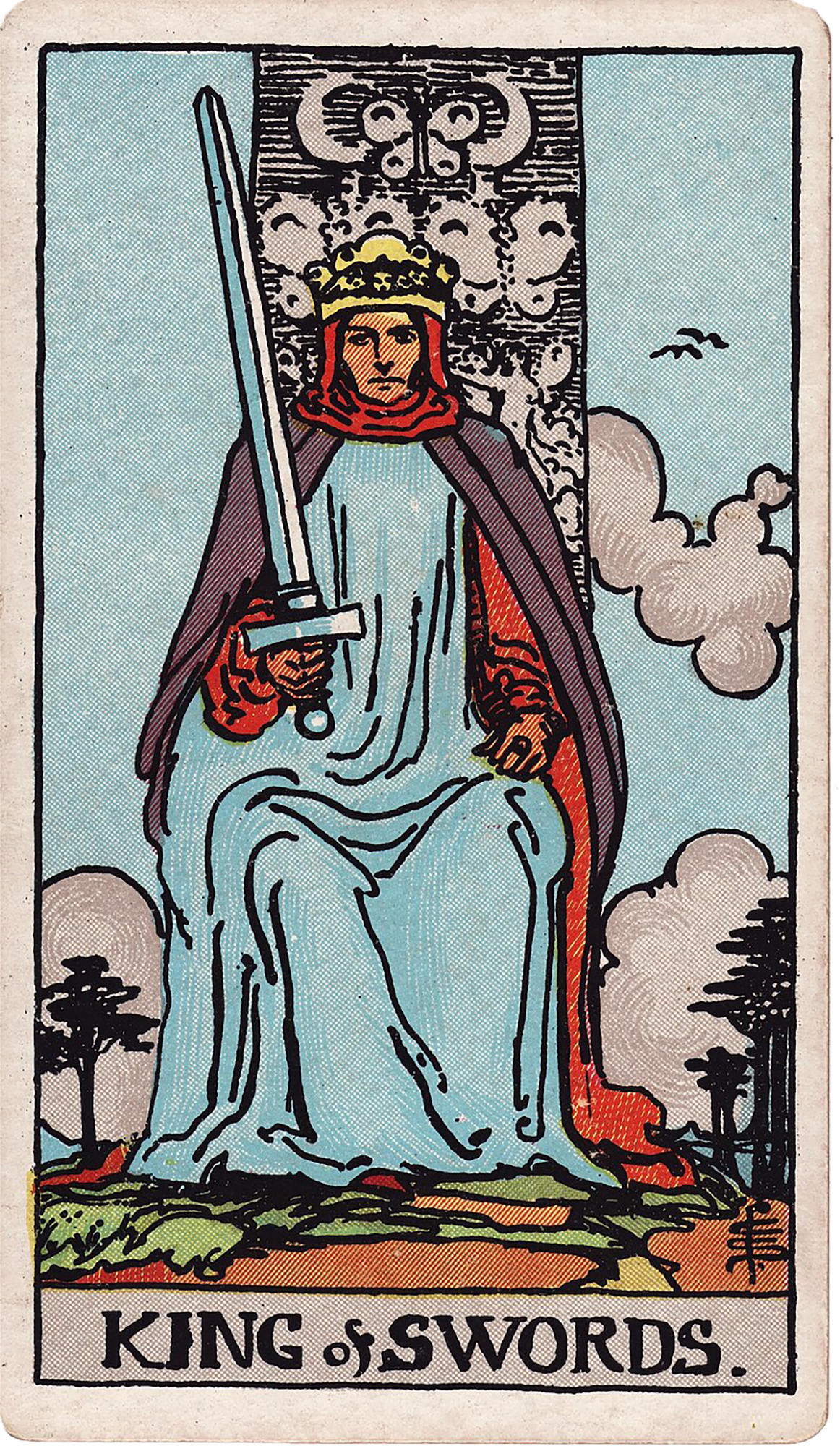 King of Swords Tarot card